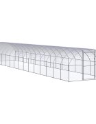 vidaXL Venkovní klec pro kuřata 3 x 16 x 2 m pozinkovaná ocel
