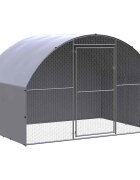 vidaXL Venkovní klec pro kuřata 3 x 2 x 2 m pozinkovaná ocel