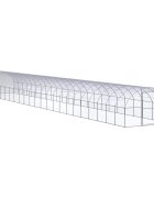 vidaXL Venkovní klec pro kuřata 3 x 24 x 2 m pozinkovaná ocel