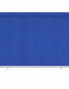 vidaXL Venkovní roleta 225 (Š) x 140 (V) cm modrá HDPE