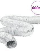 vidaXL Ventilační potrubí hliník 6 m Ø 125 cm