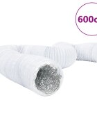 vidaXL Ventilační potrubí hliník a PVC 6 m Ø 10 cm