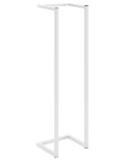 vidaXL Věšák na ručníky bílý 25 x 20 x 95 cm ocel