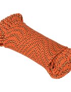 vidaXL Víceúčelové užitkové lano 4 mm 25 m Oranžová PP