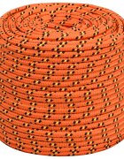 vidaXL Víceúčelové užitkové lano 6 mm 100 m Oranžová PP
