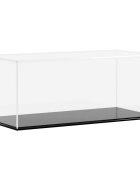 vidaXL Vitrína průhledná 34 x 16 x 14 cm akryl