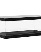 vidaXL Vitrína průhledná 34 x 16 x 14 cm akryl