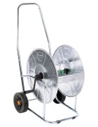 vidaXL Vozík s hadicovým navijákem pro 80 m 3/4" hadice ocel