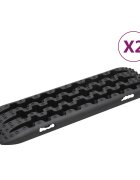 vidaXL Vyprošťovací desky 2 ks černé 106 x 305 x 7 cm nylon
