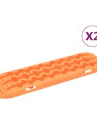vidaXL Vyprošťovací desky 2 ks oranžové 106 x 305 x 7 cm nylon