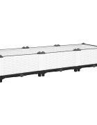 vidaXL Vyvýšený záhon 120 x 40 x 23 cm polypropylen