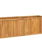 vidaXL Vyvýšený záhon 150 x 50 x 50 cm masivní teakové dřevo