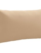 vidaXL Zádový polstr PUTTEN 100% polyester Písková 70 x 40 x 15 cm