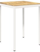 vidaXL Zahradní barový stůl NAARDEN Bílá omítka 80 x 805 x 105 cm
