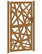 vidaXL Zahradní branka 100 x 175 cm odolná ocel lehký design