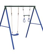 vidaXL Zahradní houpací set s houpačkou a hrazdou
