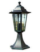vidaXL Zahradní lampa - zelená - 41cm