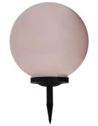 vidaXL Zahradní solární lampa LED kulovitá 40 cm RGB
