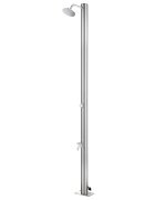 vidaXL Zahradní sprcha 215 cm nerezová ocel