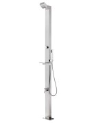 vidaXL Zahradní sprcha 220 cm nerezová ocel