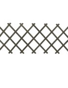 vidaXL Zahradní trelážový plot šedý 120 x 60 cm masivní jedle