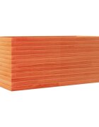 vidaXL Zahradní truhlík voskově hnědý 110x60x46 cm masivní borovice