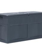 vidaXL Zahradní úložný box 320 l černý