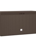 vidaXL Zahradní úložný box hnědý 114 x 47 x 60 cm