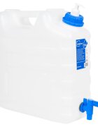 vidaXL Zásobník na vodu s kohoutkem a dávkovačem mýdla 15 l plast