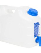 vidaXL Zásobník na vodu s kohoutkem průhledný 10 l plast