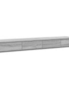 vidaXL Zásuvky pod postel Šedá Sonoma 135 x 365 x 165 cm