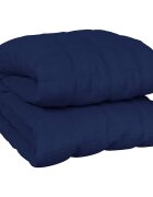 vidaXL Zátěžová deka modrá 200 x 200 cm 9 kg textil