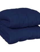 vidaXL Zátěžová deka modrá 200 x 225 cm 9 kg textil