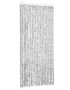 vidaXL Závěs proti hmyzu světle šedý a tmavě šedý 90 x 200 cm žinylka
