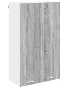 vidaXL Závěsná skříňka Šedá Sonoma 60 x 31 x 100 cm Kompozitní dřevo