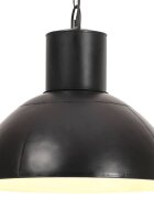 vidaXL Závěsné svítidlo 25 W černé kulaté 48 cm E27