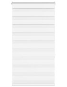 vidaXL Zebra roleta bílá 85x150 cm šířka látky 809 cm polyester