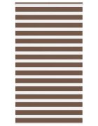 vidaXL Zebra roleta hnědá 125x230 cm šířka látky 1209 cm polyester
