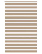 vidaXL Zebra roleta pískově hnědá šířka látky 1409 cm polyester