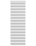 vidaXL Zebra roleta světle šedá 90x230 cm šířka látky 859cm polyester