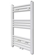 vidaXL Žebříkový radiátor na ručníky rovný ústřední topení 500 x 764 mm