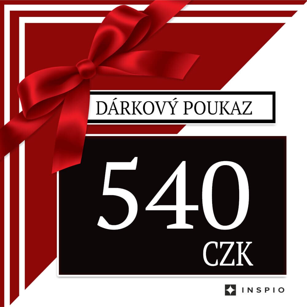 INSPIO 540 CZK kupón