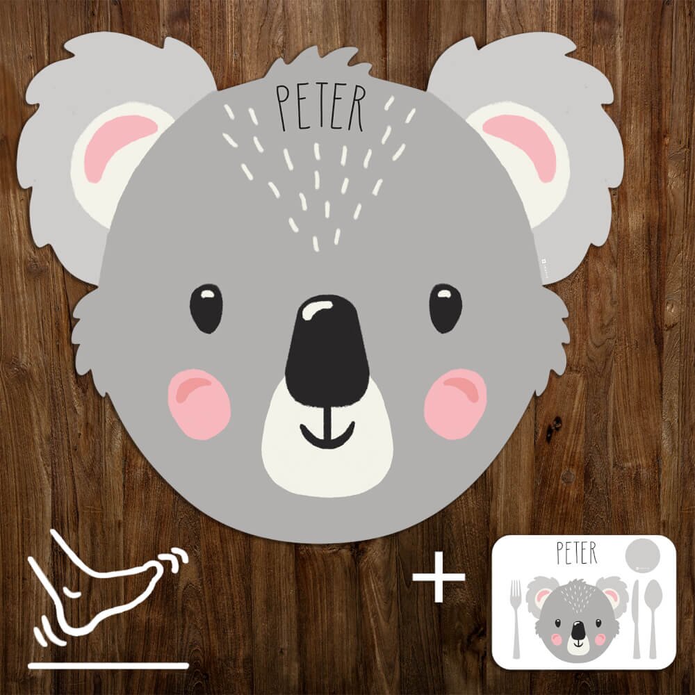 INSPIO Dětská podložka na hraní - Koala