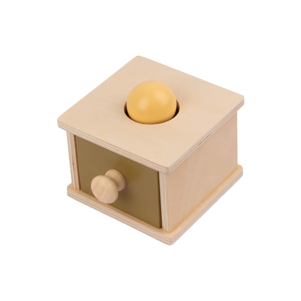 INSPIO Montessori box zásuvka s kuličkou