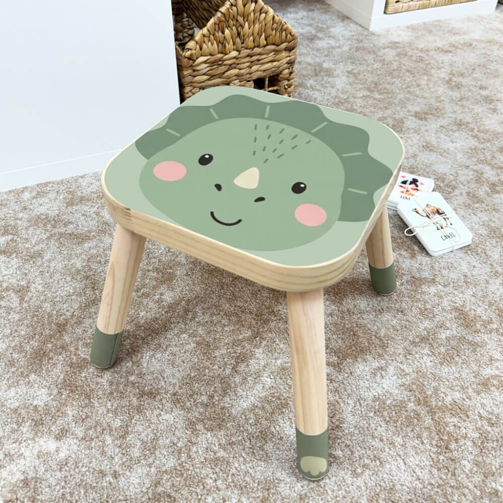 INSPIO Nálepka na židli IKEA FLISAT - Dinosaurus