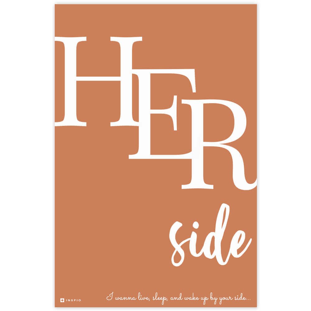 INSPIO Obrazy do ložnice HER & HIS side