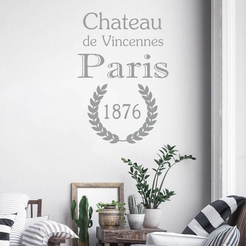 INSPIO Šablona na malování - Chateau de Vincennes Paris