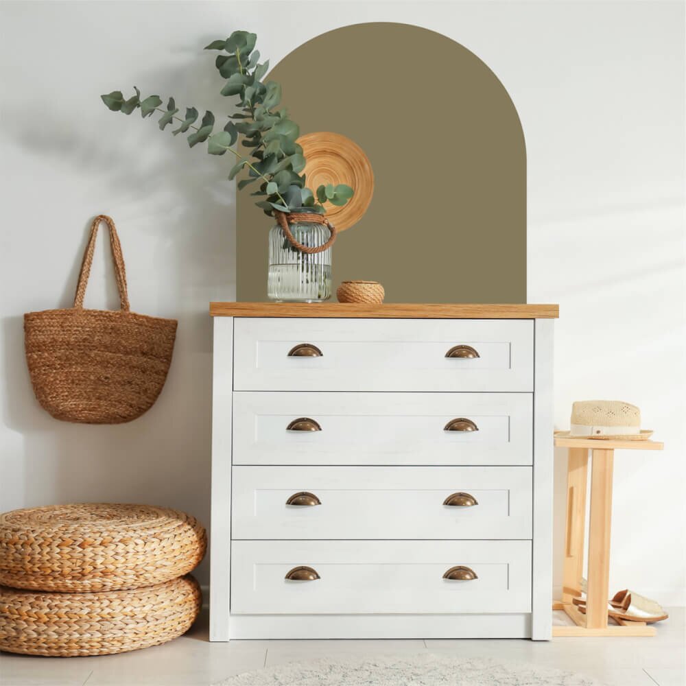 INSPIO Samolepka na zeď na komodu - BOHO OBLÚK