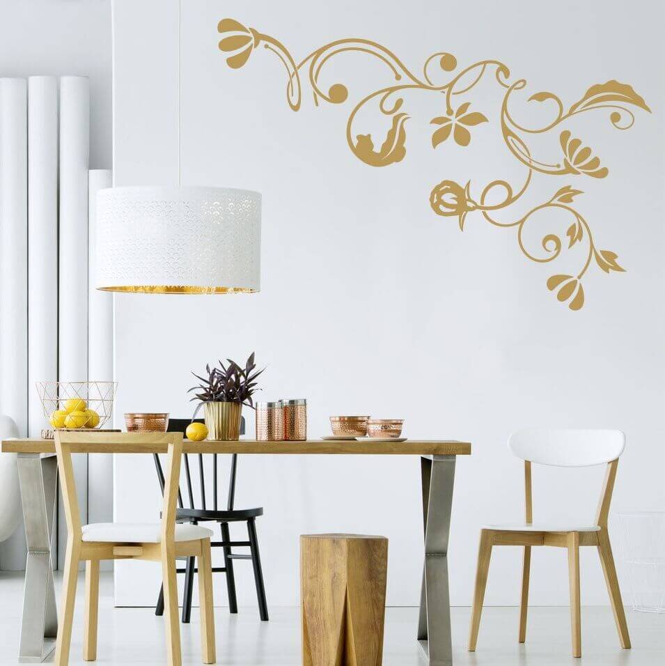 INSPIO Samolepka na zeď - Ornament do kuchyně