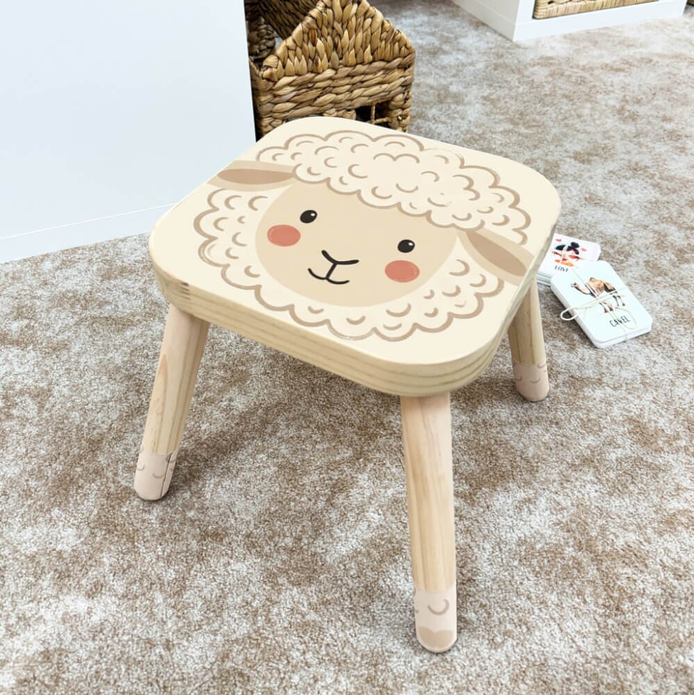 INSPIO Samolepka na židli IKEA FLISAT - Sheep